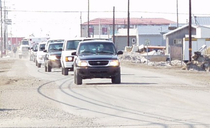 Procession from Airport to Armory