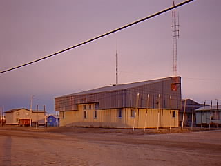 Side and rear of Jail