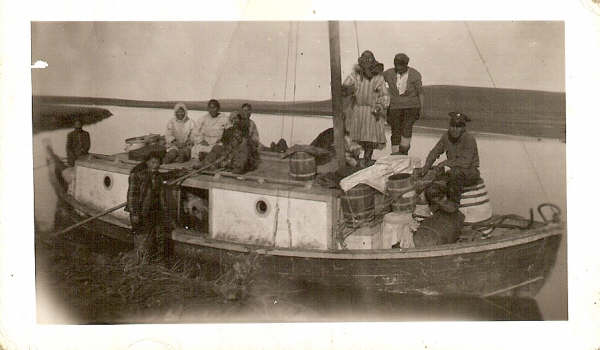 Davidovics' boat 1949